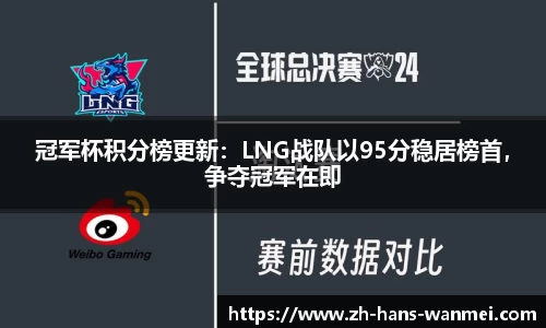 冠军杯积分榜更新：LNG战队以95分稳居榜首，争夺冠军在即